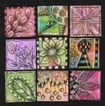 Coloured Zentangles | 그림