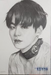 #BTS#방탄소년단#슈가#민윤기#인물화#인물소묘#의정부창조의아침미술학원#창조의아침미술학원#양주미술학원 | 인물화, 아트