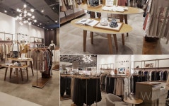 STEFANEL - 현대프리미엄아울렛 김포점 retailshop_ - 주식회사 구월 | 인테리어, 패션 매장 인테리어