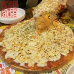 베이컨김치치즈전 - Bacon Kimchi Cheese Pancake (왕빈자삼파전 - Wangbinjasampajeon)