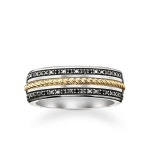 band ring black diamond – J_TR0022-723-11 – {2} – THOMAS SABO | 여성