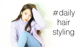 Daily hair styling_집에서 쉽게 연출하는 셀프 헤어스타일링 법! with TONI&GUY | Tóc đẹp, Kiểu tóc