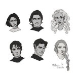 The Court of Dreams (via oibun on Tumblr) | 수염, 헤어스타일