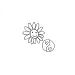 로지칙스타투 on Instagram: “Flower power🌸🌈 핸드포크... 프로필)_  #로지칙스타투 #handpoke #tattoo #handpoke… | Lotus flower... 
