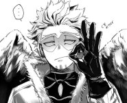 Hawk is da best 😍💘✨ • [credit to @/zyame__ | Twitter] ○ Tags ↓ #Hawk #TheWingedHero #AllMight #ToshinoriYagi #Endeavor... 