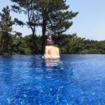 Instagram의 효은이(hyoeuni)️️님: “#제주#히든클리프호텔#수영장” | 수영장, 의