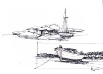 CROATIE Bassin Arcachon etudes pour toiles | 어반 아트 CROATIE  Bassin Arcachon etudes pour toiles | 어반 아트