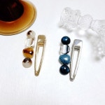 H9067 -10 formica hairpin set . color – brown , blue . 동대문 Nuzzon 누죤 5층 315호 . 매장폰 - 010.9855.8482 . kakaotalk... 
