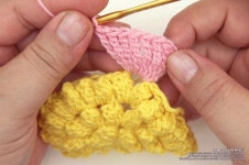 코바늘 해바라기 수세미뜨기 꽃 티코스터 로도 good!~ | 크로셰 모자, 패턴, 뜨개질