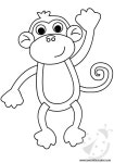 Pin by 010-5192-3839 on 아가월드 | Coloring pages, Monkey crafts, Colorful drawings