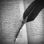 calligraphy  an exquisite feather pen… | 만년필, 로맨틱, 책