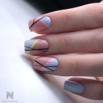 Pin by 여토마토 on Beleza Da mulher | Chic nails, Lines on nails, Pretty nail art designs