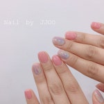 네일바이쭈🎀 on Instagram: “같은 디자인에 색만 바꿔도 다른느낌이나요💜”