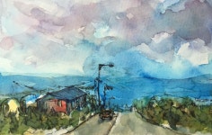 Jeju 2016(이미지 포함) | 풍경 그림, 그림