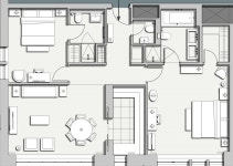 Firmdale Hotels - Apartment 15 | 집 평면도, 아파트 평면도, 집