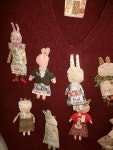 Pin by Anna on 브로치 | Scrap fabric crafts, Puppet crafts, Sewing crafts