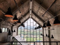 #춘천 #220볼트카페 #cafede220volt #카페 #춘천카페 #사진 #사진스타그램 #iphone… | Ceiling lights, Track lighting... 