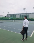 인테리어 끝나면 이사갈 집앞 테니스장!! 담주부턴 비글이랑 테니스 입문!!🐯🐶🎾 개인 레슨도 받기로 함!! 열심히 해서 대회... 