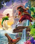 #NEW Peter Pan and Captain Hook Fight Diamond Painting Kit | 후크 선장, 동화