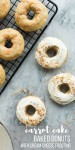 These Carrot Cake Baked Donuts with Cream Cheese Frosting are an easy donut recipe that is perfect for Easter brunc… | Cake... 