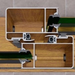 Pin de 상일 en 창 en 2023 | Aberturas de aluminio, Ventanas de aluminio, Puertas plegables interiores
