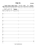 The first 3 measures of a new snare drum solo. Check out Episode 26: Composing for more information. https://www.youtube.com/watch?v... 