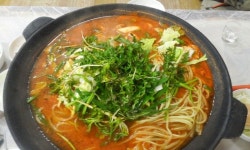 태백에서 먹었던 물닭갈비