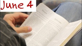 6월 4일 1년 1독 성경읽기 [역대하 20-21, 요한복음 15] [개역개정] June 4 Bible Daily Read [2 ... | 성경
