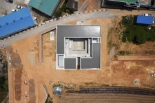 *신안군 공중목욕탕을 갖춘 주민센터-[Hyunjoon Yoo Architects ] The Void | Brick cladding, Architecture, House styles