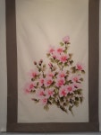 한국 천아트 천그림展 다녀왔습니다 | 꽃그림, 패브릭 페인팅, 예쁜 꽃 그림