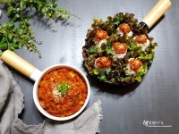 백종원 참치쌈장 만들기 케일 상추 쌈밥 도시락 | 케일, 요리