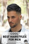 Best Cool Hairstyles For Men - Popular Long, Medium and Short Haircuts For Guys | 남성 헤어, 헤어스타일, 남자 헤어스타일