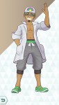 Pokemon Masters-Kukui | Personagens pokemon, Pokemon, Personagens