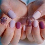 Nails, Beauty 1,918 Me gusta, 12 comentarios - 👩🏼‍🎨루아의 뷰티랩 ❀ (@ruah_nail) en Instagram: - 컬러만 포인트줘도... 