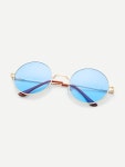 Light Blue Tinted Color Sunglasses | 안경