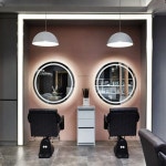 미용실 인테리어 스투디오올라 | Sala de beleza, Interior de salão de beleza, Decorando salão de beleza