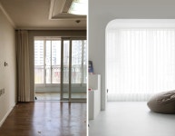 타일 같은 장판? 10년 동안 산 집을 리모델링하고 새롭게 시작하기 - 2020 | 인테리어, 거실 서재, 타일