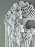 Extra Large Macrame Wall Hanging with flowers Wedding | Etsy | 매듭, 드림캐쳐, 마크라메