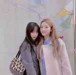 WJSN ♡ SeolA 설아 (Kim Hyunjung 김현정) & Eunseo 은서 (Son Juyeon 손주연) SNS Shaki + Geundeoki spring outing 190223... 
