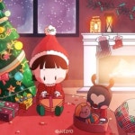 What are your plans for Christmas? 🌨🌨🥰🧐 . . . Youtube:clairej drawing cafe 유튜브 : 끌레르제이 드로잉 카페” | 크리스마스