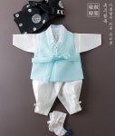 성복 하늘빛_전통백일한복 | 한복, 바지, 제품