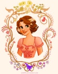 Rapunzel - I actually like her short hair here. Why couldnt they have done something like this in the movie? | 디즈니, 그림