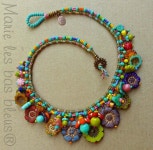 Pin by 송화 채 on 매듭 | Fabric jewelry, Jewelry crafts, Diy jewelry projects