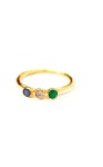 Gold-ring-ruby-emerald-diamond-Vintage-Jewelry | 반지