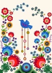 Polish Folk Art, not so much the colors, but the style. | 포크 예술, 패턴, 공예