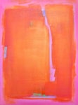 Saatchi Art Artist Katherine Evans; Painting, “Transcendent Tangerine” #art | 아트