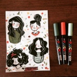 (๑•̀ㅂ•́)وPinterest:TropicalLunar | Desenhos, Fotos de desenhos, Desenho