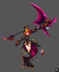 ArtStation - Elsword_RUBIS 3rd CLASS 1line, formula (포뮤) | Cyberpunk art, Character art, Character design inspiration