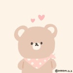 [배경화면] 몽몽이의 친구 꼬미🐻 (pc 버전도 추가했어요💕) | Gambar kawaii, Gambar kartun, Kartun