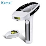 Kemei6812 IPL 영구 고통 레이저 제모기 여성 모기 바디 면도기 전기 모기 면도기 | 면도기, 여성